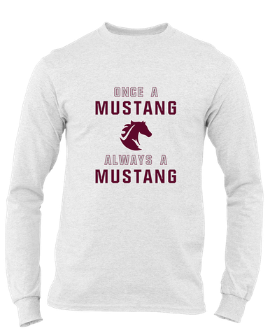 Northside Mustangs Once A Men's Premium LS T-Shirt