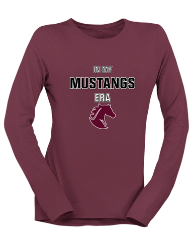 Northside Mustangs Era #1 Women's LS T-Shirt