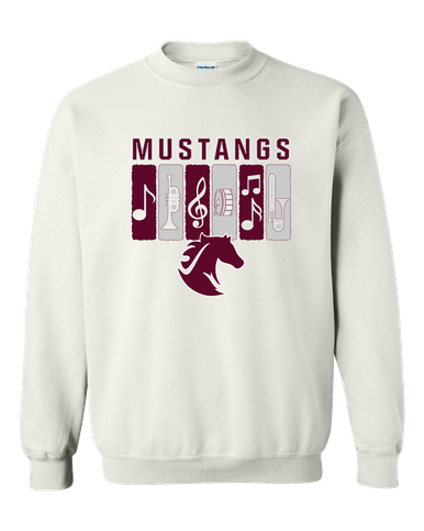 Northside Mustangs Band # 2 Men's Sweatshirt