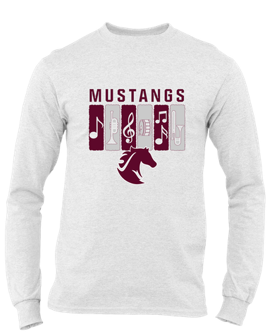 Northside Mustangs Band # 2 Men's Premium LS T-Shirt