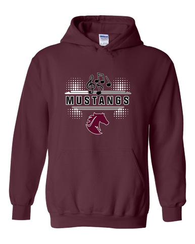 Northside Mustangs Band # 3 Men's Hoodie