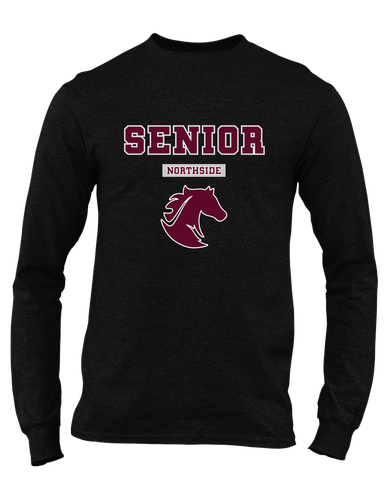 Northside Mustangs Senior #2 Men's LS T-Shirt