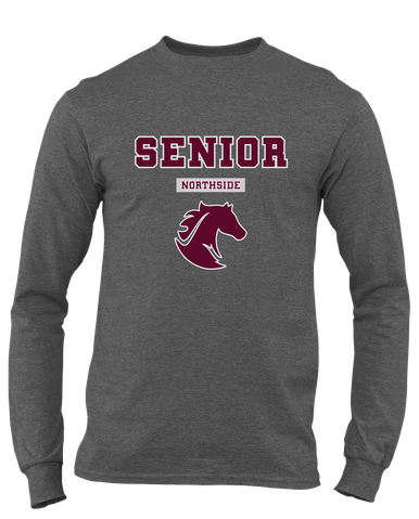 Northside Mustangs Senior #2 Men's Premium LS T-Shirt