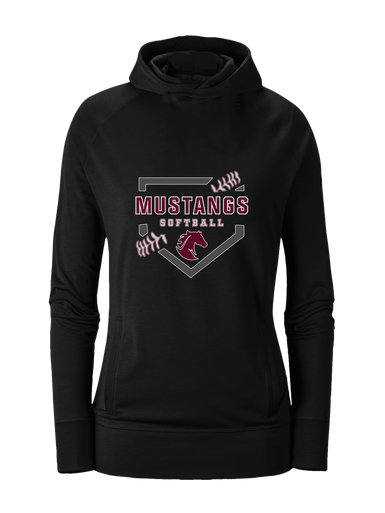 Northside Mustangs Softball #2 Women's Hoodie
