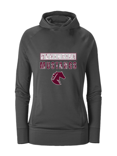 Northside Mustangs Mascot #9 Women's Hoodie