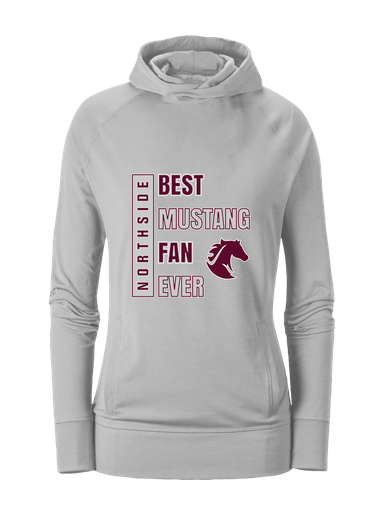 Northside Mustangs Best Mustang Fan Women's Hoodie