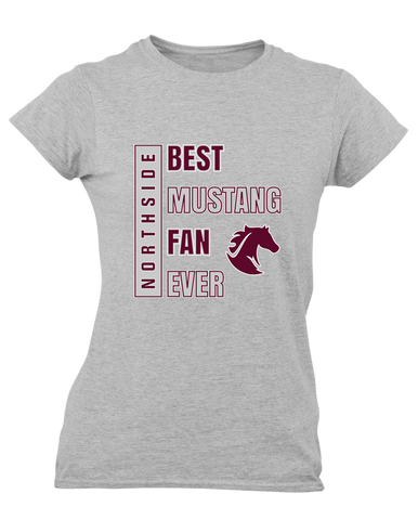 Northside Mustangs Best Mustang Fan Women's Premium SS T-Shirt