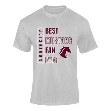 Northside Mustangs Best Mustang Fan Men's SS T-Shirt