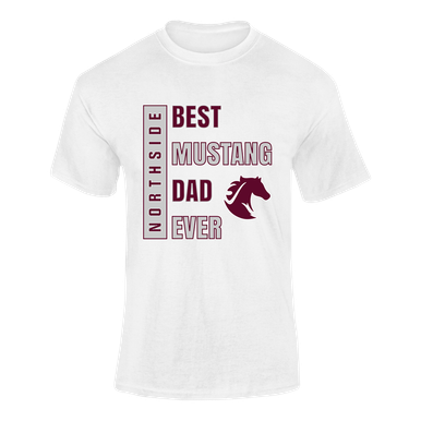 Northside Mustangs Best Mustang Dad Men's Premium SS T-Shirt