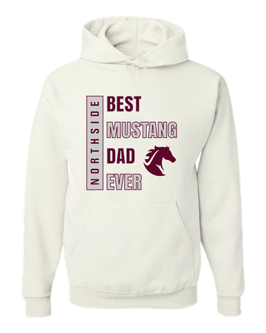 Northside Mustangs Best Mustang Dad Men's Premium Hoodie