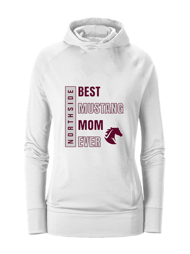 Northside Mustangs Best Mustang Mom Women's Hoodie