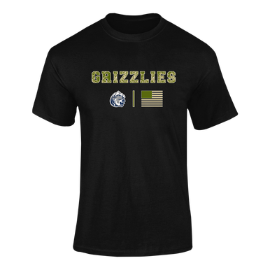 Glacier Peak Grizzlies Camo Flag Men's Premium SS T-Shirt