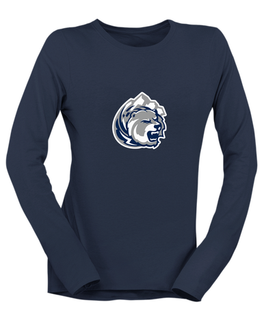 Glacier Peak Grizzlies Mascot #1 Women's LS T-Shirt