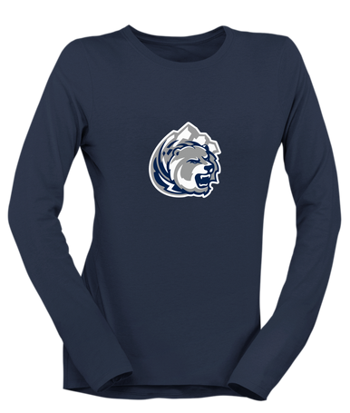 Glacier Peak Grizzlies Mascot #1 Women's Premium LS T-Shirt
