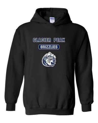 Glacier Peak Grizzlies Mascot #3 Men's Hoodie