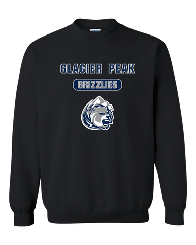Glacier Peak Grizzlies Mascot #3 Men's Sweatshirt