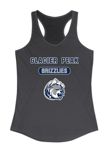 Glacier Peak Grizzlies Mascot #3 Women's Tank Top