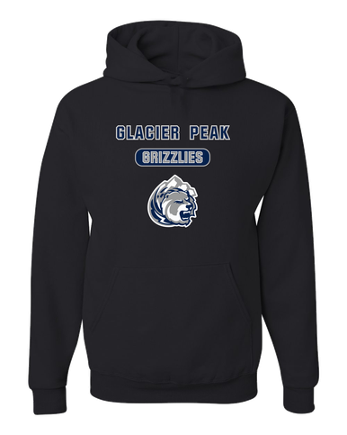 Glacier Peak Grizzlies Mascot #3 Men's Premium Hoodie