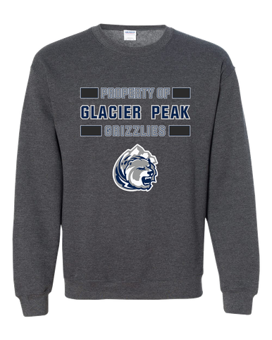 Glacier Peak Grizzlies Property Of Men's Sweatshirt