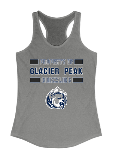 Glacier Peak Grizzlies Property Of Women's Tank Top