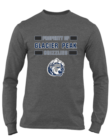 Glacier Peak Grizzlies Property Of Men's Premium LS T-Shirt