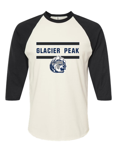 Glacier Peak Grizzlies Mascot #4 Women's Baseball T-Shirt
