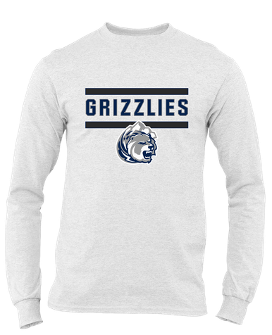 Glacier Peak Grizzlies Mascot #5 Men's Premium LS T-Shirt