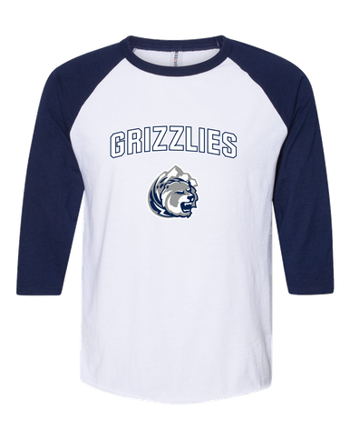 Glacier Peak Grizzlies Mascot #6 Men's Baseball T-Shirt