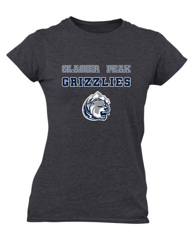 Glacier Peak Grizzlies Spirit Women's Premium SS T-Shirt