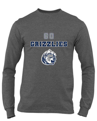 Glacier Peak Grizzlies Go Team Men's LS T-Shirt