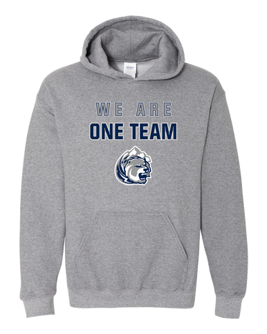 Glacier Peak Grizzlies We Are One Team Men's Hoodie
