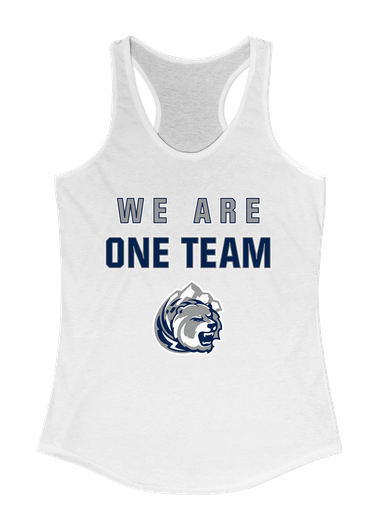 Glacier Peak Grizzlies We Are One Team Women's Tank Top