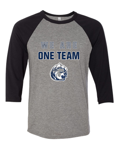 Glacier Peak Grizzlies We Are One Team Men's Baseball T-Shirt