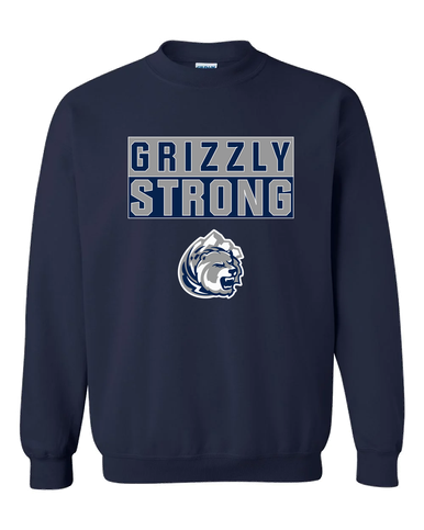 Glacier Peak Grizzlies Strong #1 Men's Sweatshirt