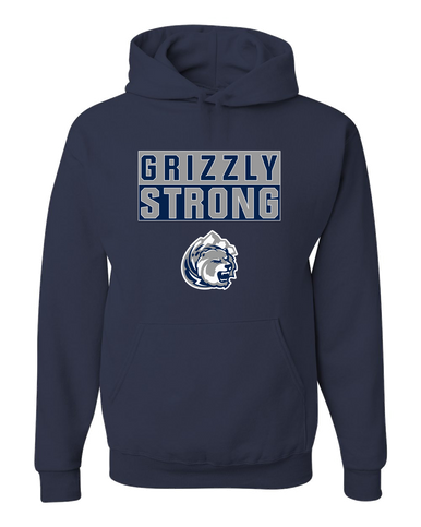 Glacier Peak Grizzlies Strong #1 Men's Premium Hoodie