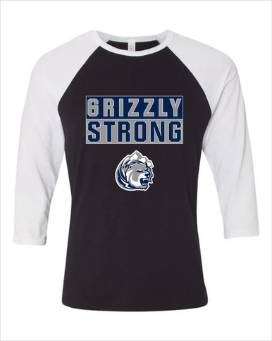 Glacier Peak Grizzlies Strong #1 Women's Baseball T-Shirt