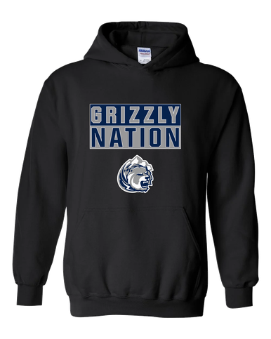 Glacier Peak Grizzlies Nation #1 Men's Hoodie