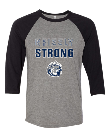 Glacier Peak Grizzlies Strong #2 Women's Baseball T-Shirt