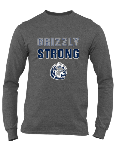 Glacier Peak Grizzlies Strong #2 Men's Premium LS T-Shirt