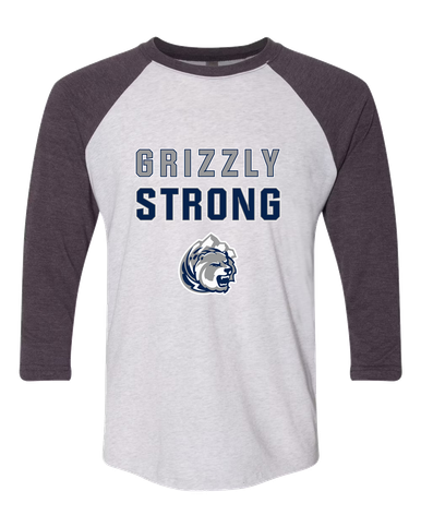 Glacier Peak Grizzlies Strong #2 Men's Baseball T-Shirt