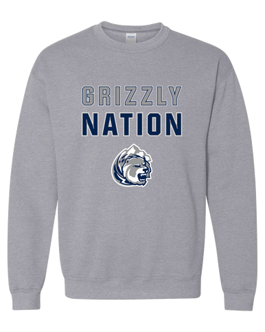 Glacier Peak Grizzlies Nation #2 Men's Sweatshirt