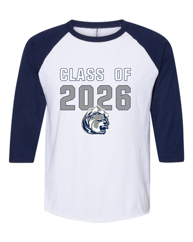 Glacier Peak Grizzlies Class of 2026 Women's Baseball T-Shirt