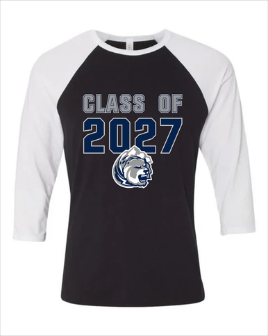 Glacier Peak Grizzlies Class of 2027 Women's Baseball T-Shirt