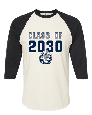 Glacier Peak Grizzlies Class of 2030 Women's Baseball T-Shirt