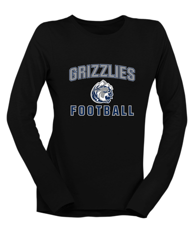 Glacier Peak Grizzlies Football #1 Women's LS T-Shirt