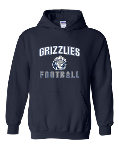Glacier Peak Grizzlies Football #1 Men's Hoodie