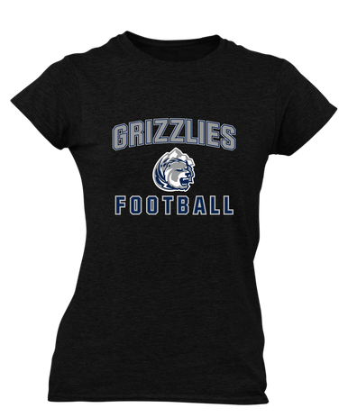 Glacier Peak Grizzlies Football #1 Women's Premium SS T-Shirt