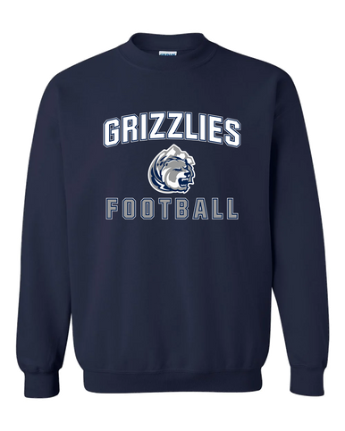 Glacier Peak Grizzlies Football #1 Men's Sweatshirt