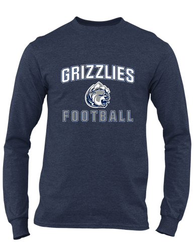 Glacier Peak Grizzlies Football #1 Men's LS T-Shirt