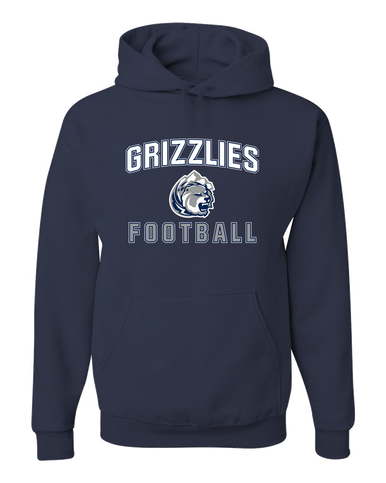 Glacier Peak Grizzlies Football #1 Men's Premium Hoodie